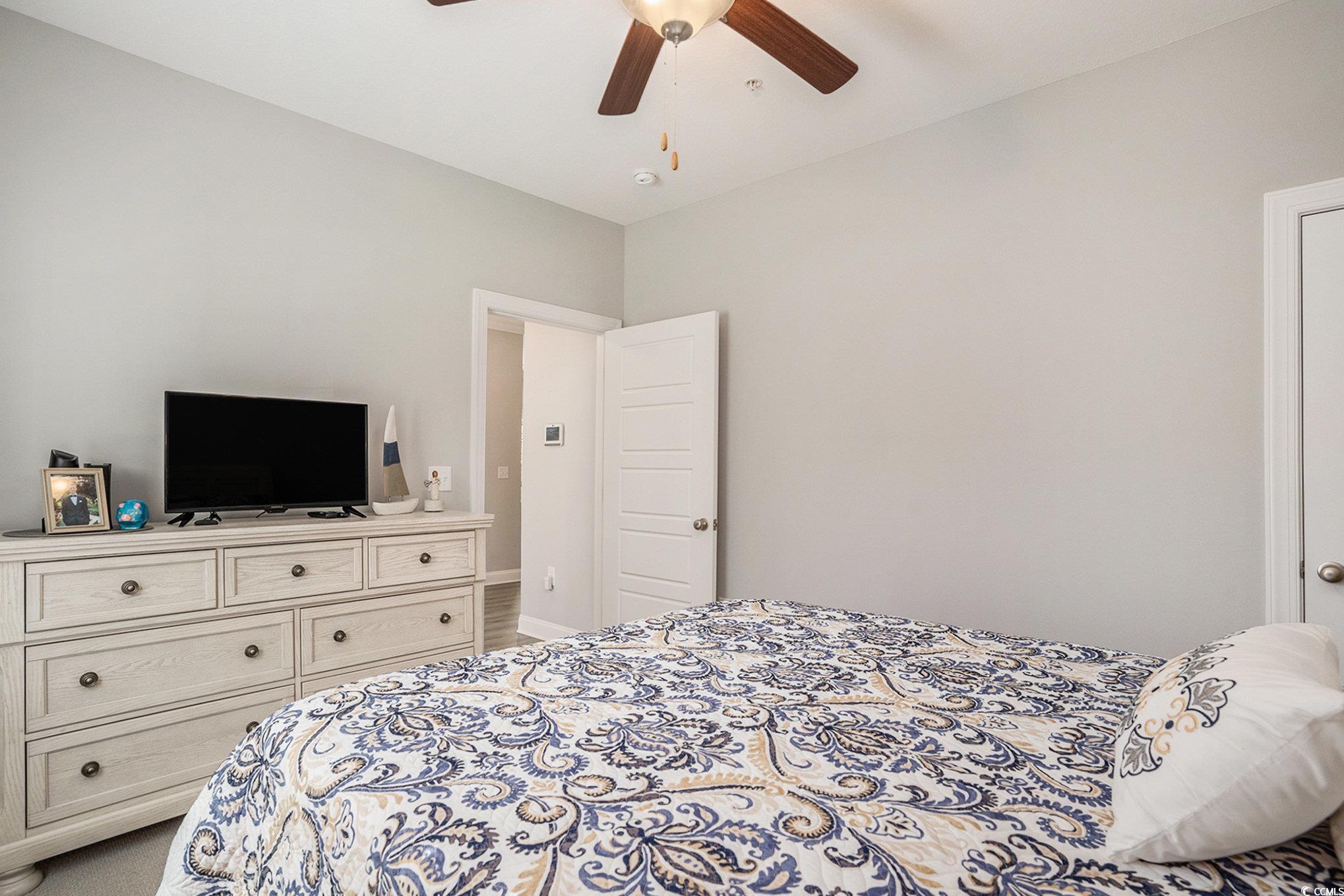 932 Jackline Place, Unit 101 Murrells Inlet, SC 29576 - Photo 23 of 40 Bedroom with ceiling fan and baseboards