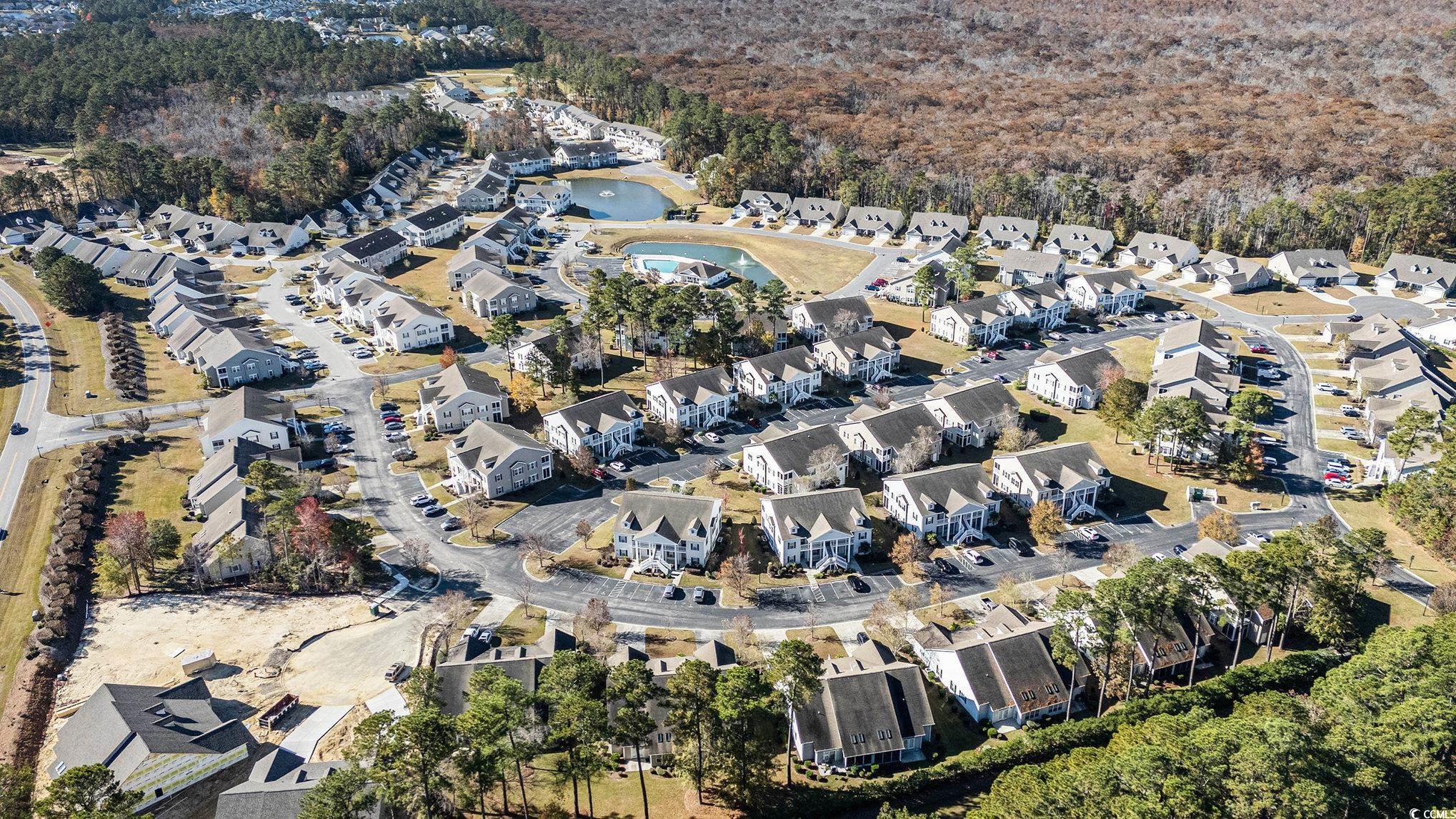 932 Jackline Place, Unit 101 Murrells Inlet, SC 29576 - Photo 40 of 40 Aerial overview of property's location featuring nearby suburban area
