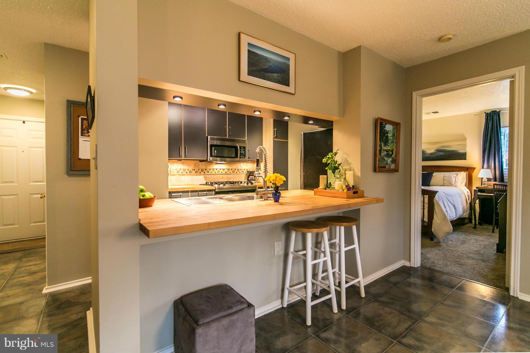 20951 Timber Ridge Terrace, Unit 101 Ashburn, VA 20147 - Photo 6 of 23 The kitchen has counter space for casual meals.