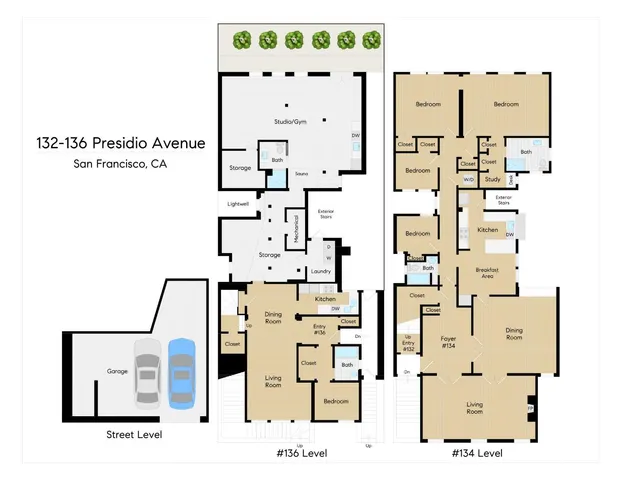 $7,950,000 | 132-136 Presidio Avenue, San Francisco, CA 94115