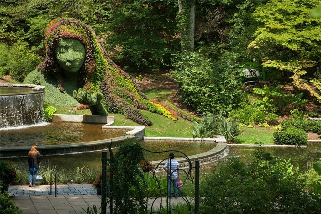 1310 Monroe Drive Northeast Atlanta, GA 30306 - Photo 2 of 14 a view of a patio in backyard