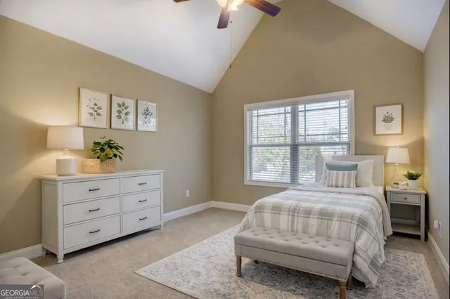 a room with a window