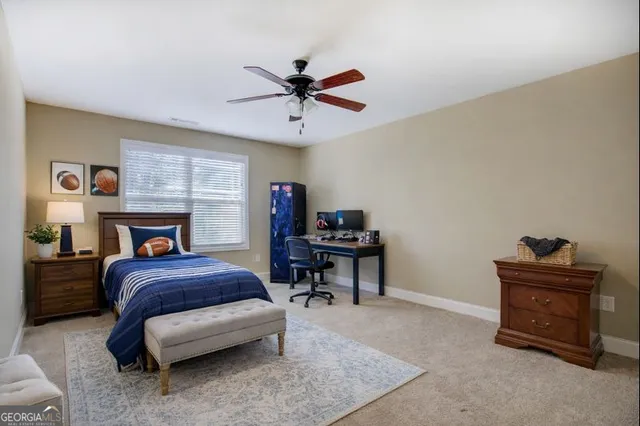 a view of workspace with a window