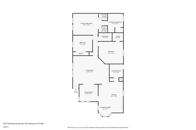 $319,000 | 23777 Mulholland Highway, Unit 108, Calabasas, CA 91302