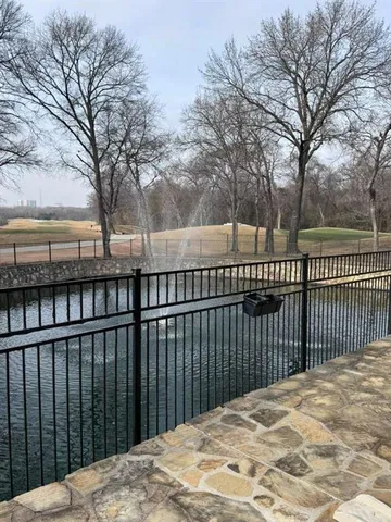 a view of a roof deck