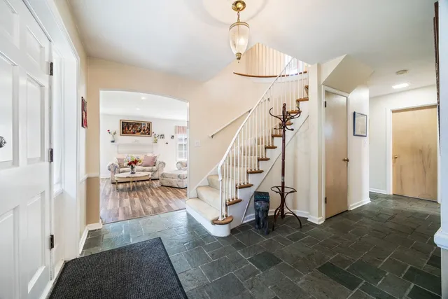 a view of entryway and hall