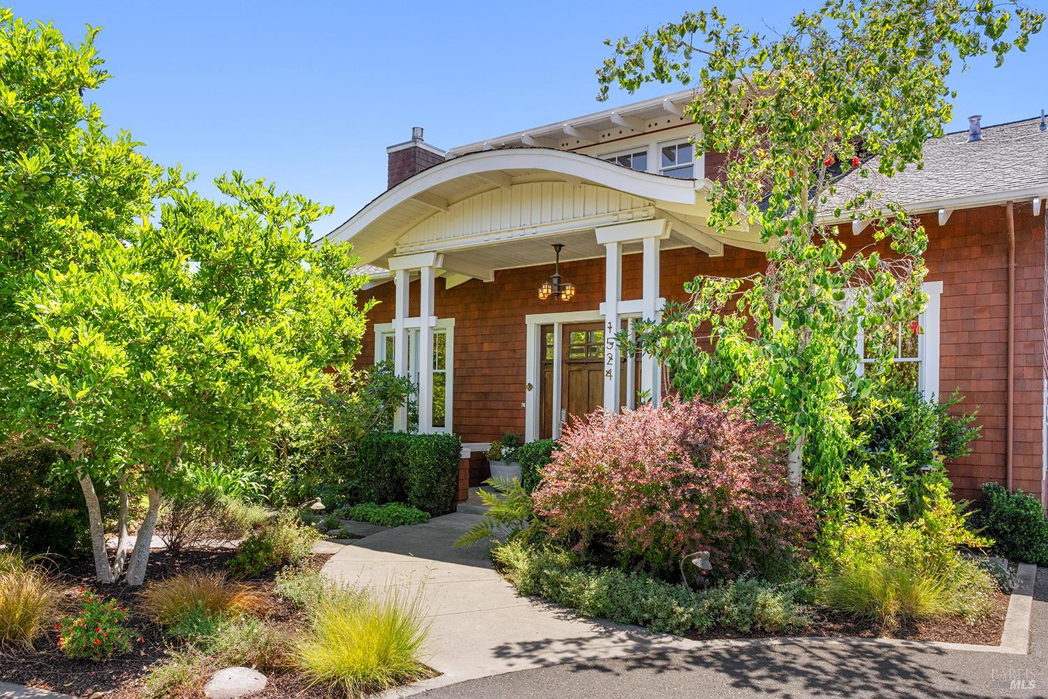 1524 High School Road Sebastopol, CA 95472 - Photo 1 of 1 a front view of a house with a yard