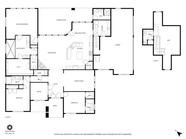 a view of a tennis court