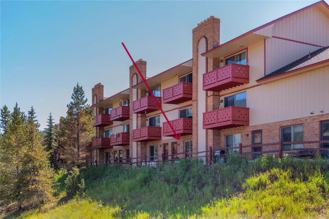 110 Evergreen Road, Unit 102 Dillon, CO 80435 - Photo 13 of 30 a view of a building with garden