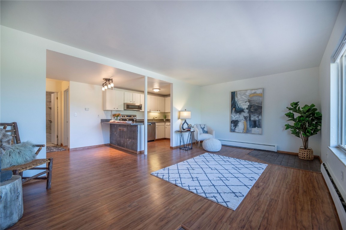 110 Evergreen Road, Unit 102 Dillon, CO 80435 - Photo 29 of 30 a living room with furniture and a rug