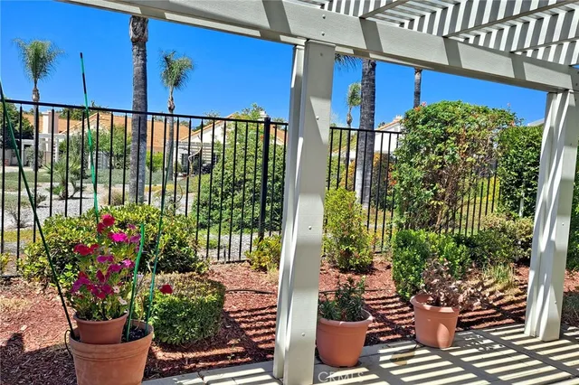 a view of a potted plants on th floor