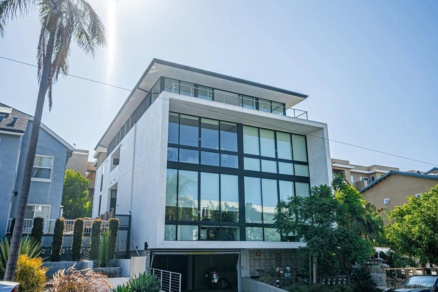 2359 Front Street San Diego, CA 92101 - Photo 2 of 50 a view of a building from a balcony