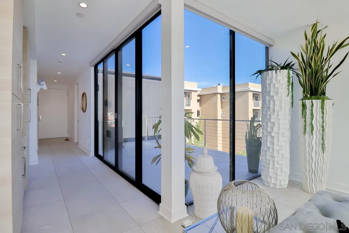 2359 Front Street San Diego, CA 92101 - Photo 24 of 50 a view of entryway and livingroom with furniture