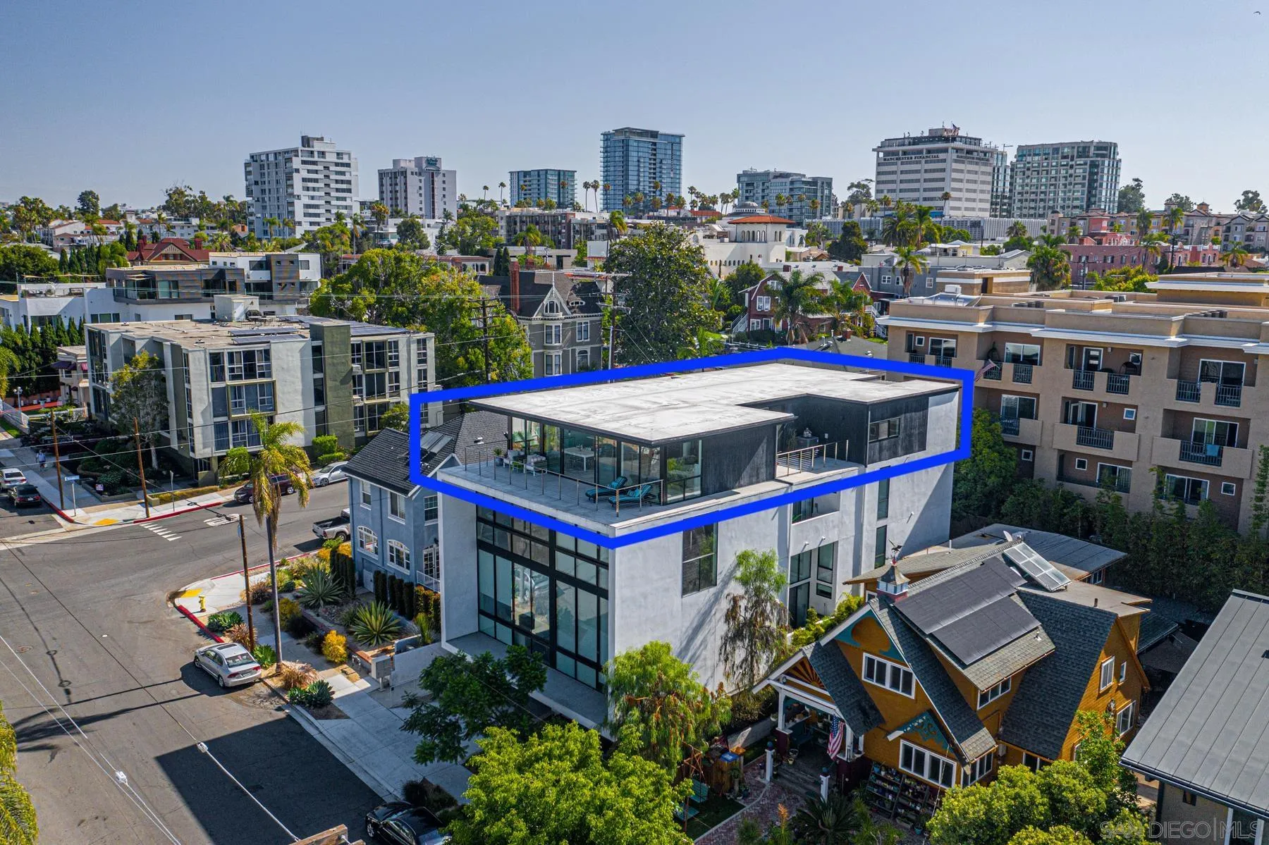 2359 Front Street San Diego, CA 92101 - Photo 50 of 50 a view of a city with tall buildings