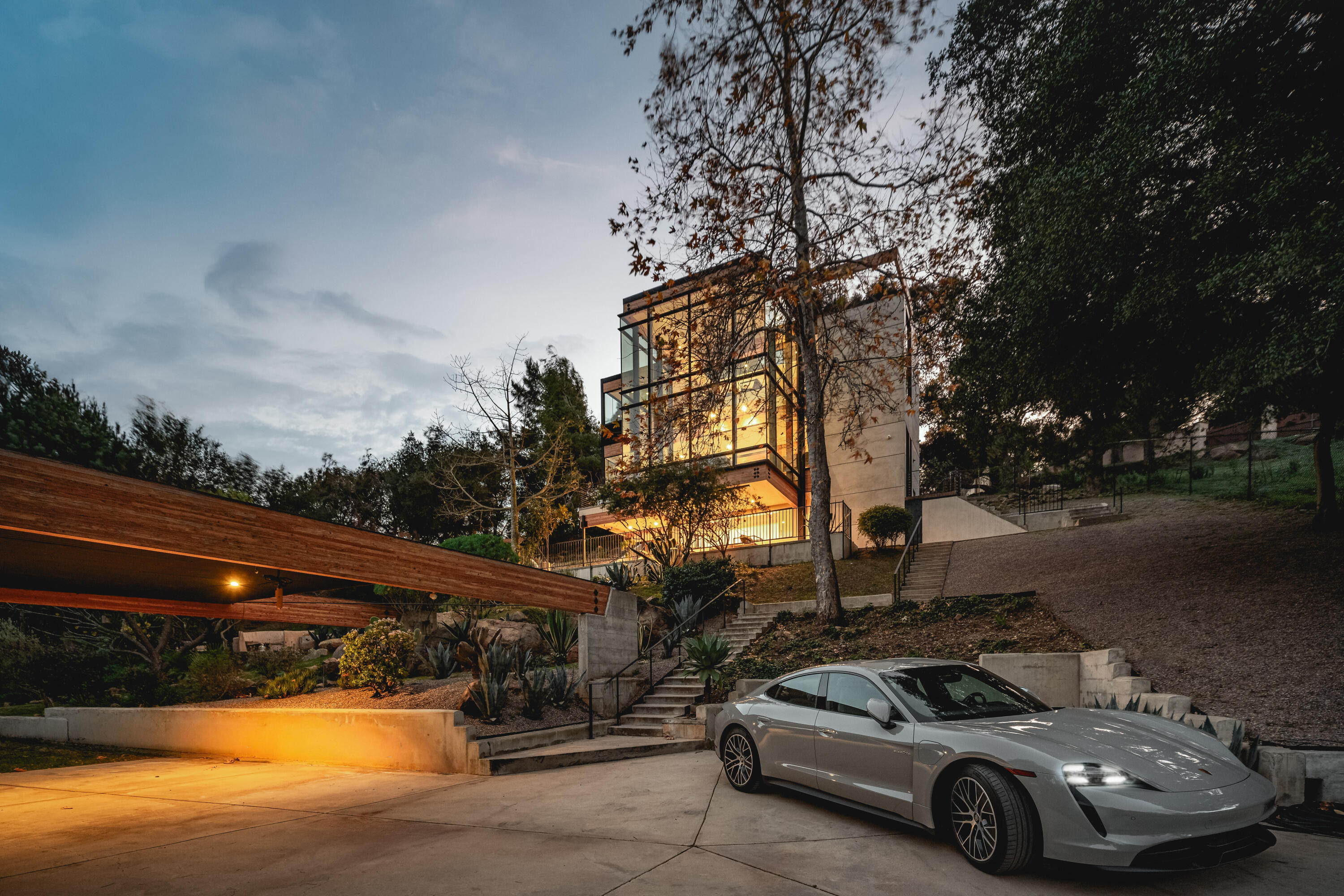 2315 Live Oak Meadows Road Malibu, CA 90265 - Photo 32 of 32 a car parked on the side of the road