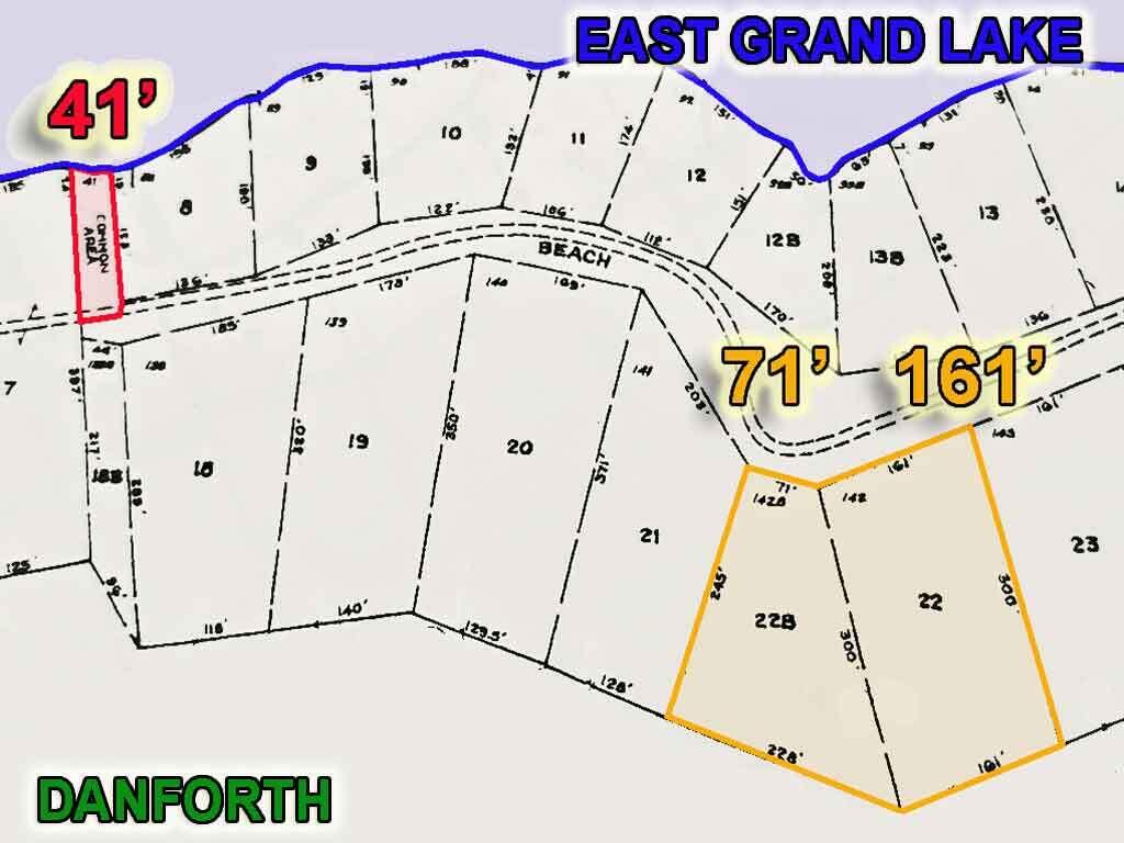 323 Sandy Beach Road Danforth, ME 04424 - Photo 17 of 81 right-of-way-lake-access-ma
