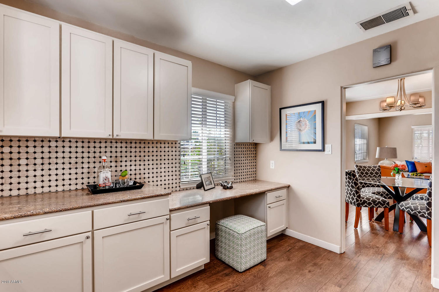 1501 East Coronado Road Phoenix, AZ 85006 - Photo 8 of 25 Kitchen with Window Desk