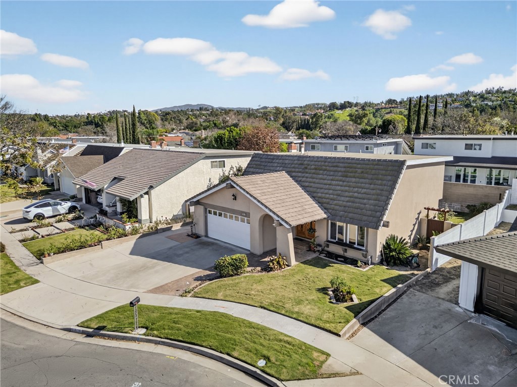 6116 East Paseo Rio Azul Anaheim, CA 92807 - Photo 6 of 54 an aerial view of a house