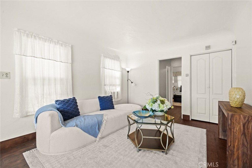 2003 Vine Street Alhambra, CA 91801 - Photo 18 of 43 a living room with furniture and a potted plant