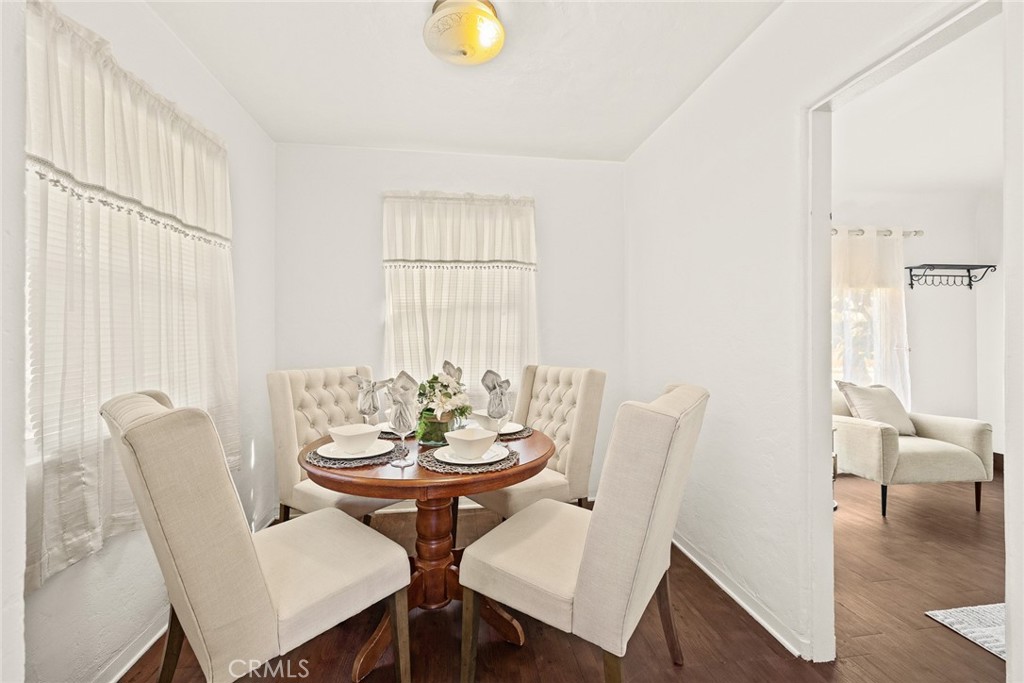 2003 Vine Street Alhambra, CA 91801 - Photo 20 of 43 a view of a dining room with furniture and wooden floor
