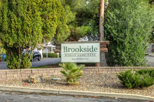 a sign on the side of a building