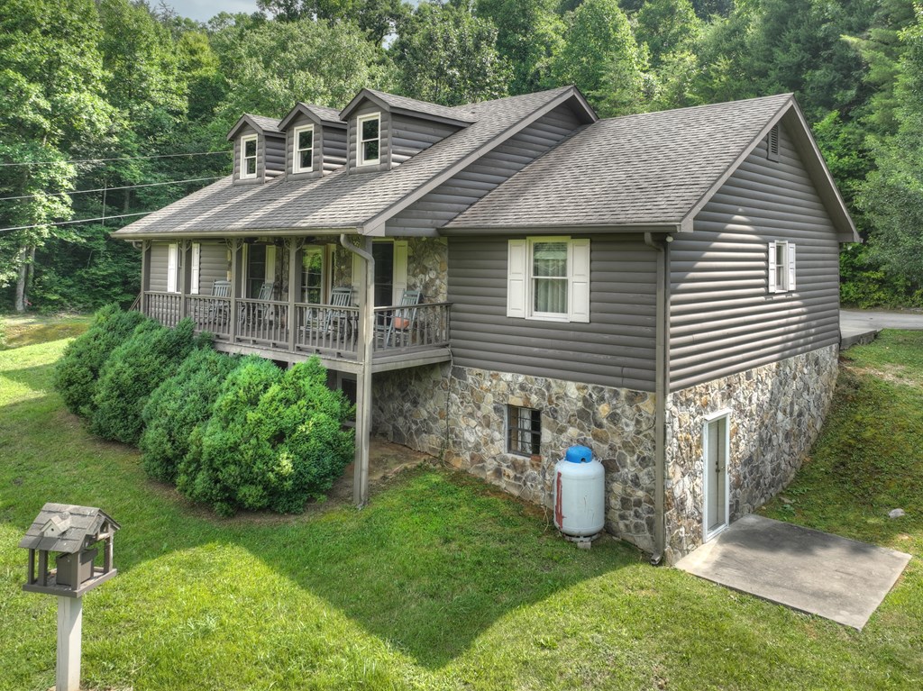 353 Sunrise Road Blue Ridge, GA 30513 - Photo 63 of 64 Main house porch view