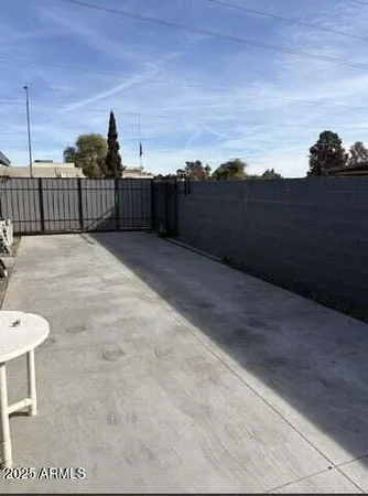 a view of a terrace