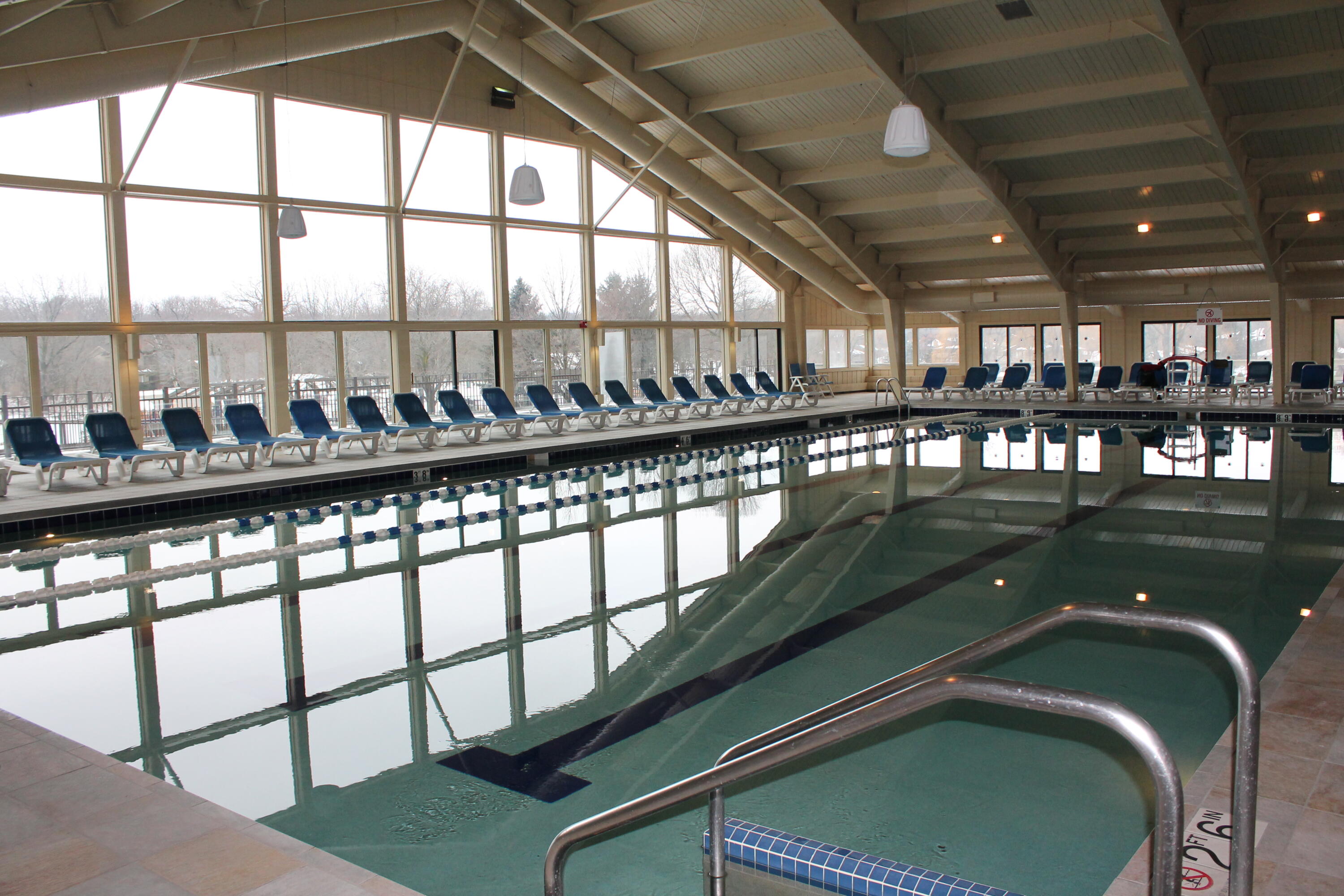 404 Deerpath West, Unit F Fontana, WI 53125 - Photo 4 of 25 Indoor Pool a