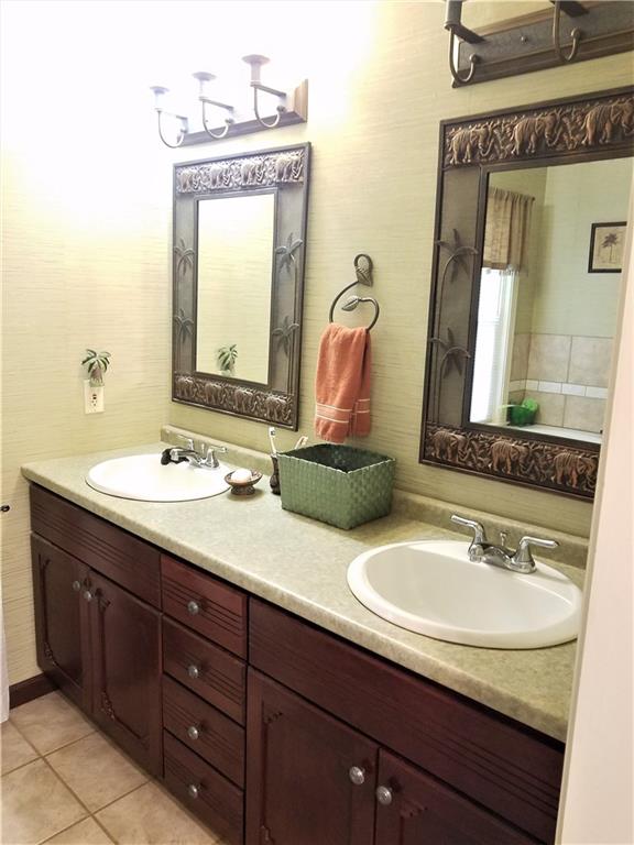 106 Artlee Avenue Butler, PA 16001 - Photo 13 of 24 double bowl sinks in the master bath. Lots of room for two.