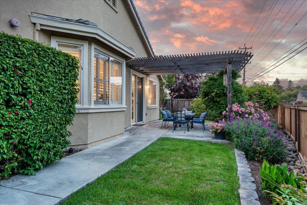201 Augusta Lane Aptos, CA 95003 - Photo 29 of 36 a view of garden with patio