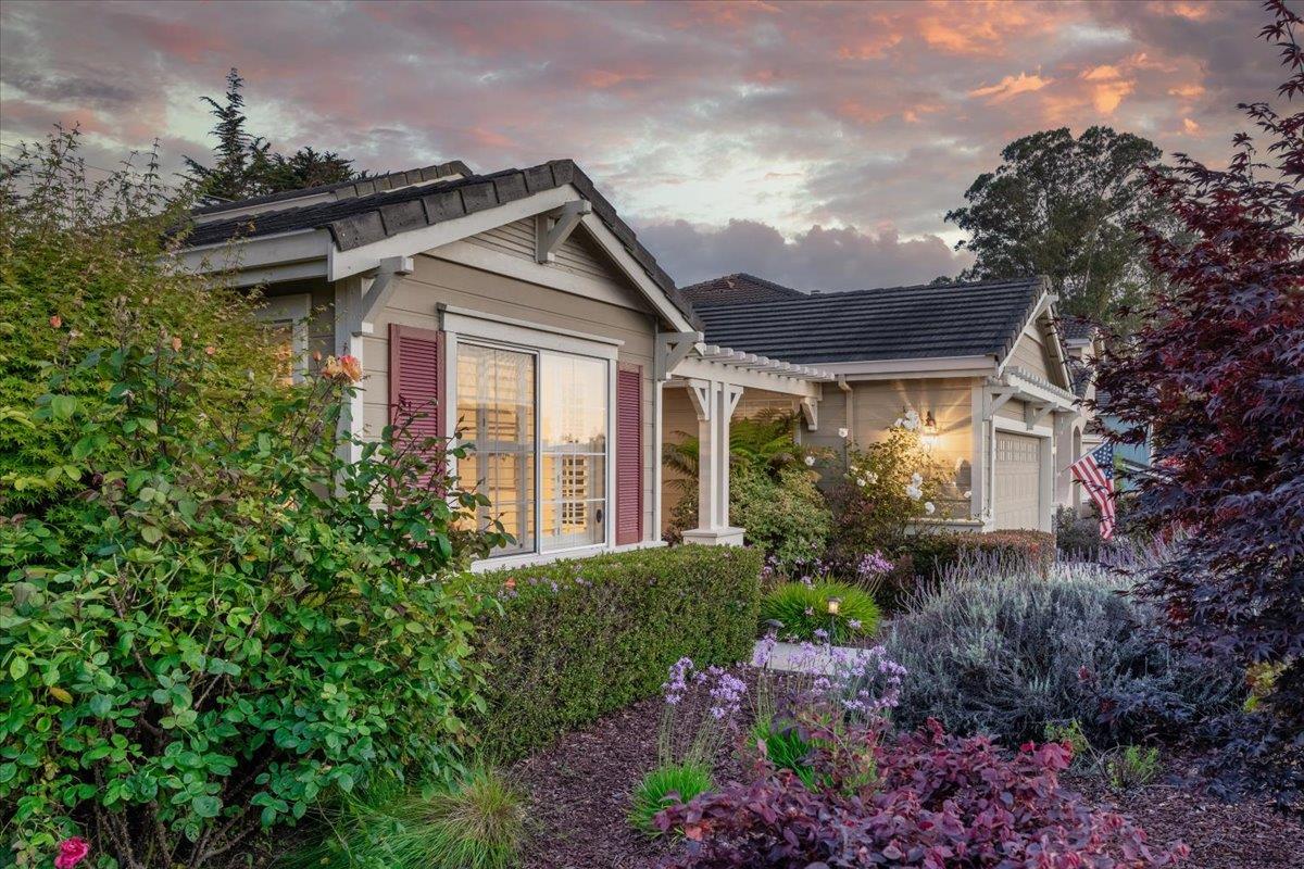 201 Augusta Lane Aptos, CA 95003 - Photo 31 of 36 a front view of a house with garden