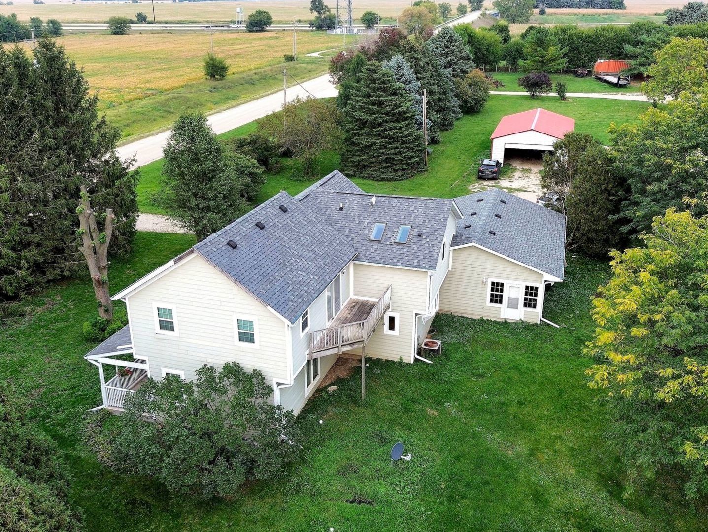 16989 East Ritchie Road Rochelle, IL 61068 - Photo 3 of 81 an aerial view of a house