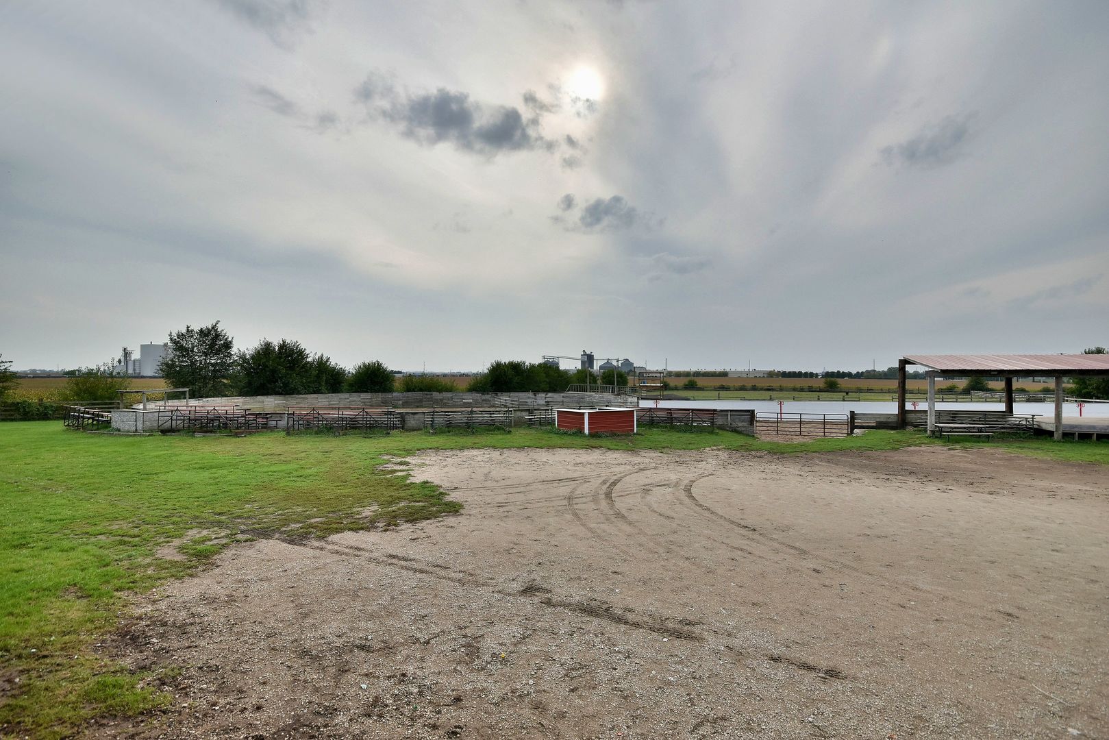 16989 East Ritchie Road Rochelle, IL 61068 - Photo 76 of 81 a view of a golf course with a lake
