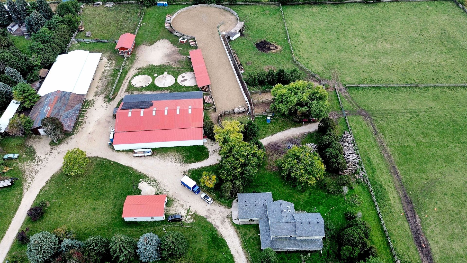 16989 East Ritchie Road Rochelle, IL 61068 - Photo 80 of 81 an aerial view of a house