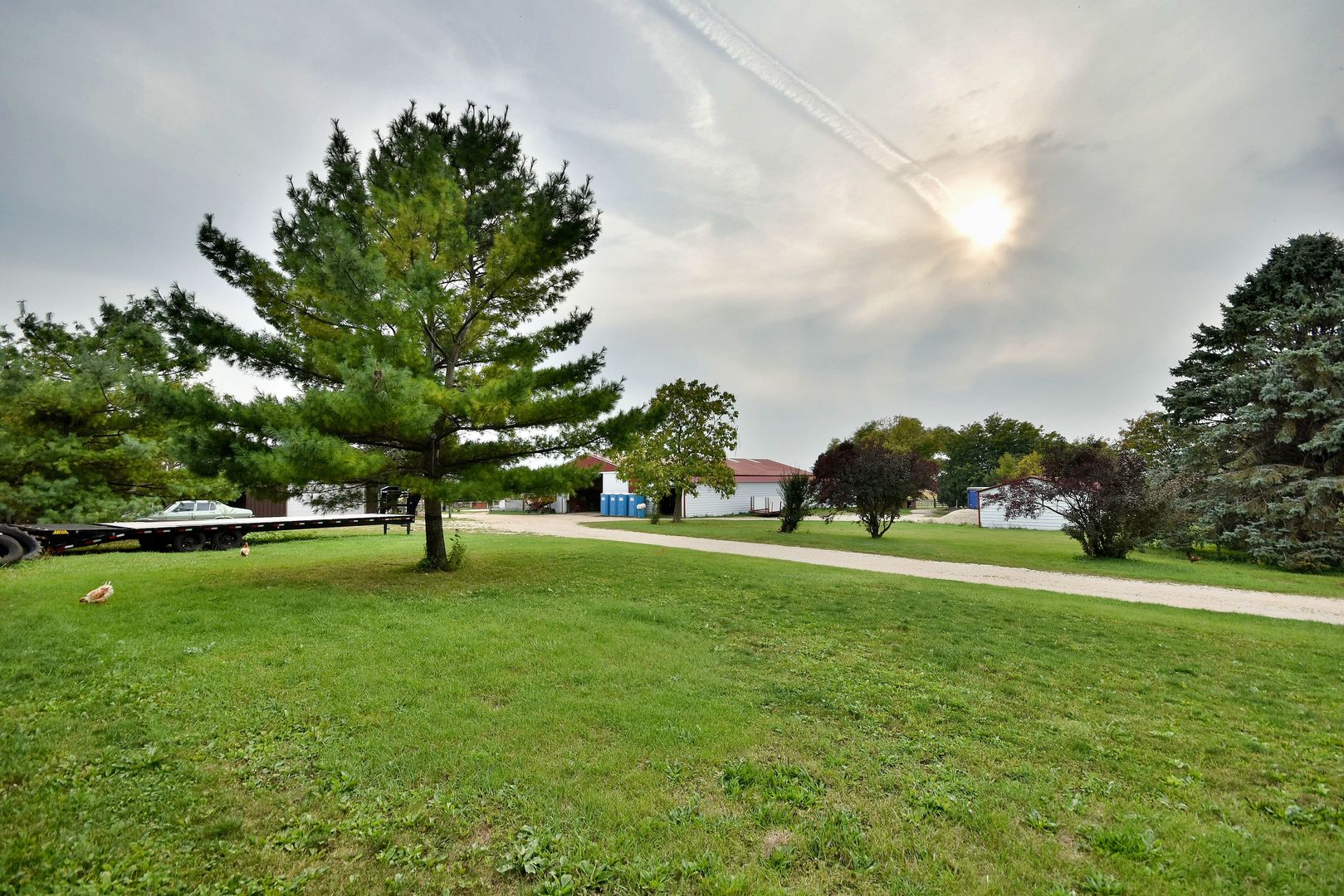 16989 East Ritchie Road Rochelle, IL 61068 - Photo 8 of 81 a view of a field of grass and trees