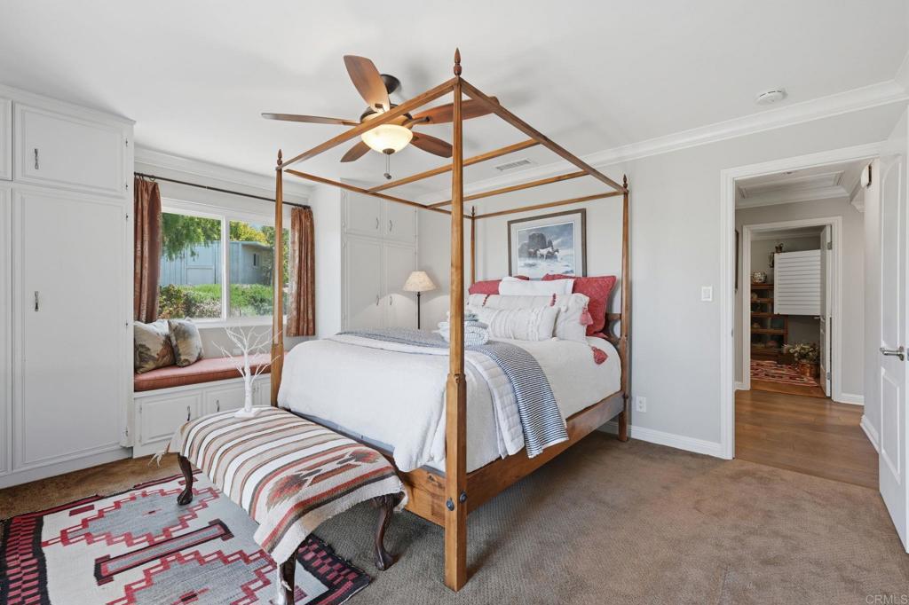 560 Rancho Camino Fallbrook, CA 92028 - Photo 32 of 70 a bedroom with a bed and a window