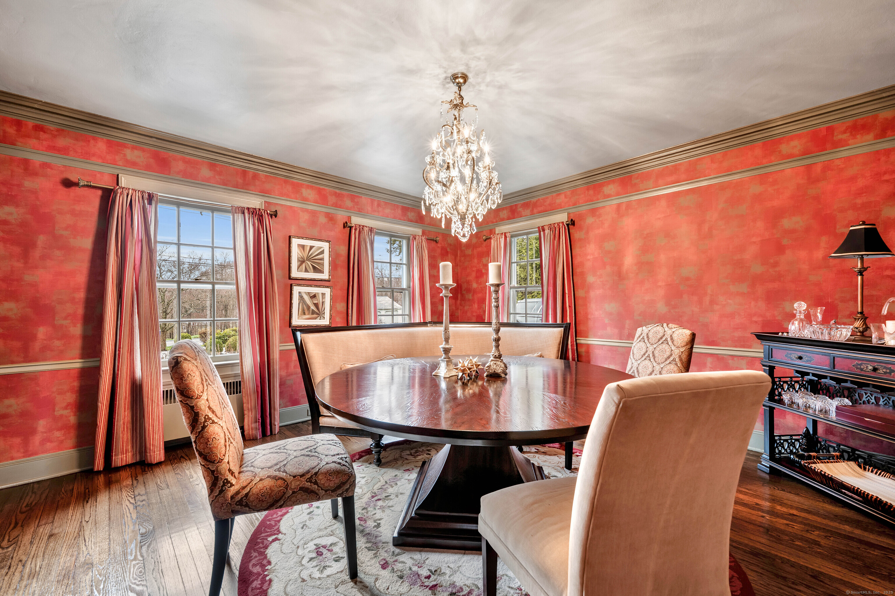 77 Eastfield Road Waterbury, CT 06708 - Photo 3 of 40 a dining room with furniture window and wooden floor
