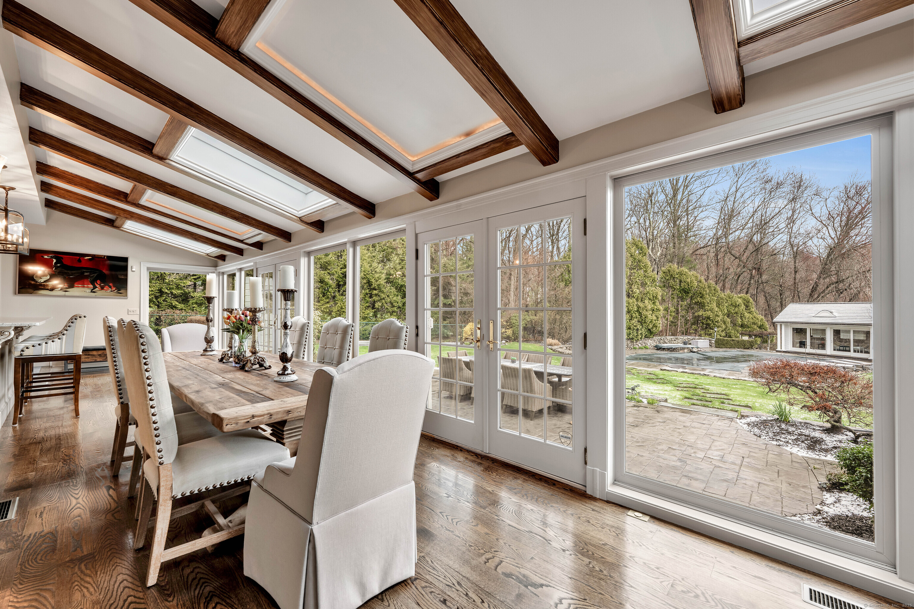 77 Eastfield Road Waterbury, CT 06708 - Photo 38 of 40 a view of a dining room with furniture window and outside view