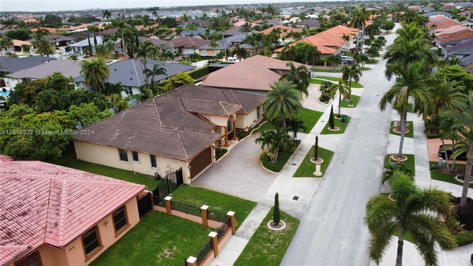 14201 Southwest 15th Street Miami, FL 33184 - Photo 37 of 37 an aerial view of residential houses with outdoor space