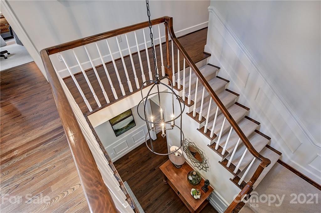 3400 Sharon Road Charlotte, NC 28211 - Photo 15 of 38 a view of entryway with wooden floor
