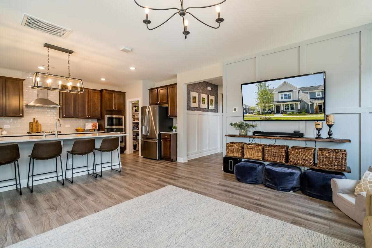 5220 Beckom Street Raleigh, NC 27616 - Photo 30 of 30 The open floor plan is ideal for entertaining and everyday living. Family Room
