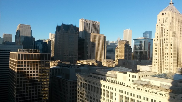 235 West Van Buren Street, Unit 3620 Chicago, IL 60607 - Photo 11 of 12 a view of city with tall buildings