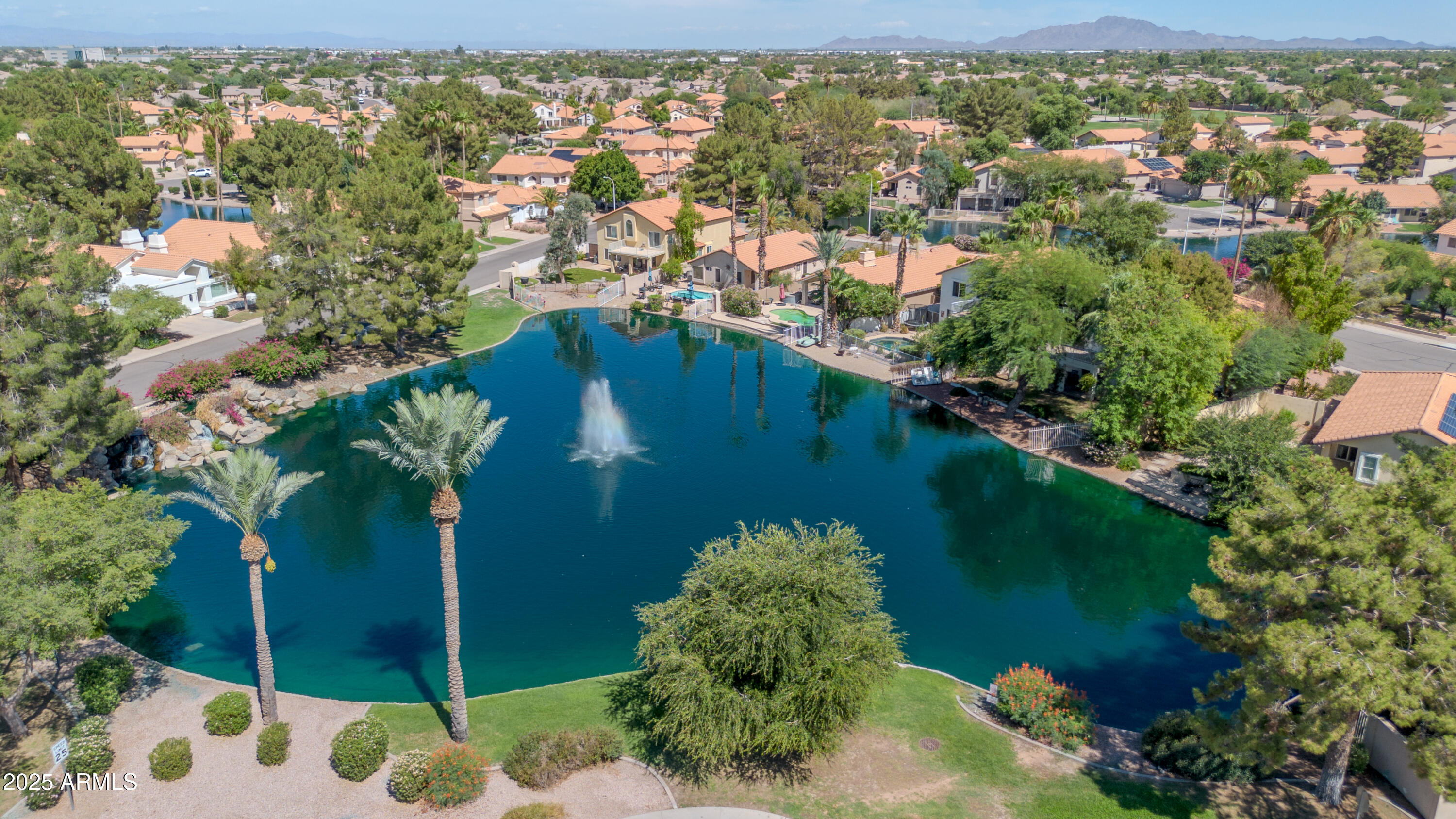 1511 West Wildhorse Court Chandler, AZ 85286 - Photo 30 of 31 an aerial view of residential houses with outdoor space