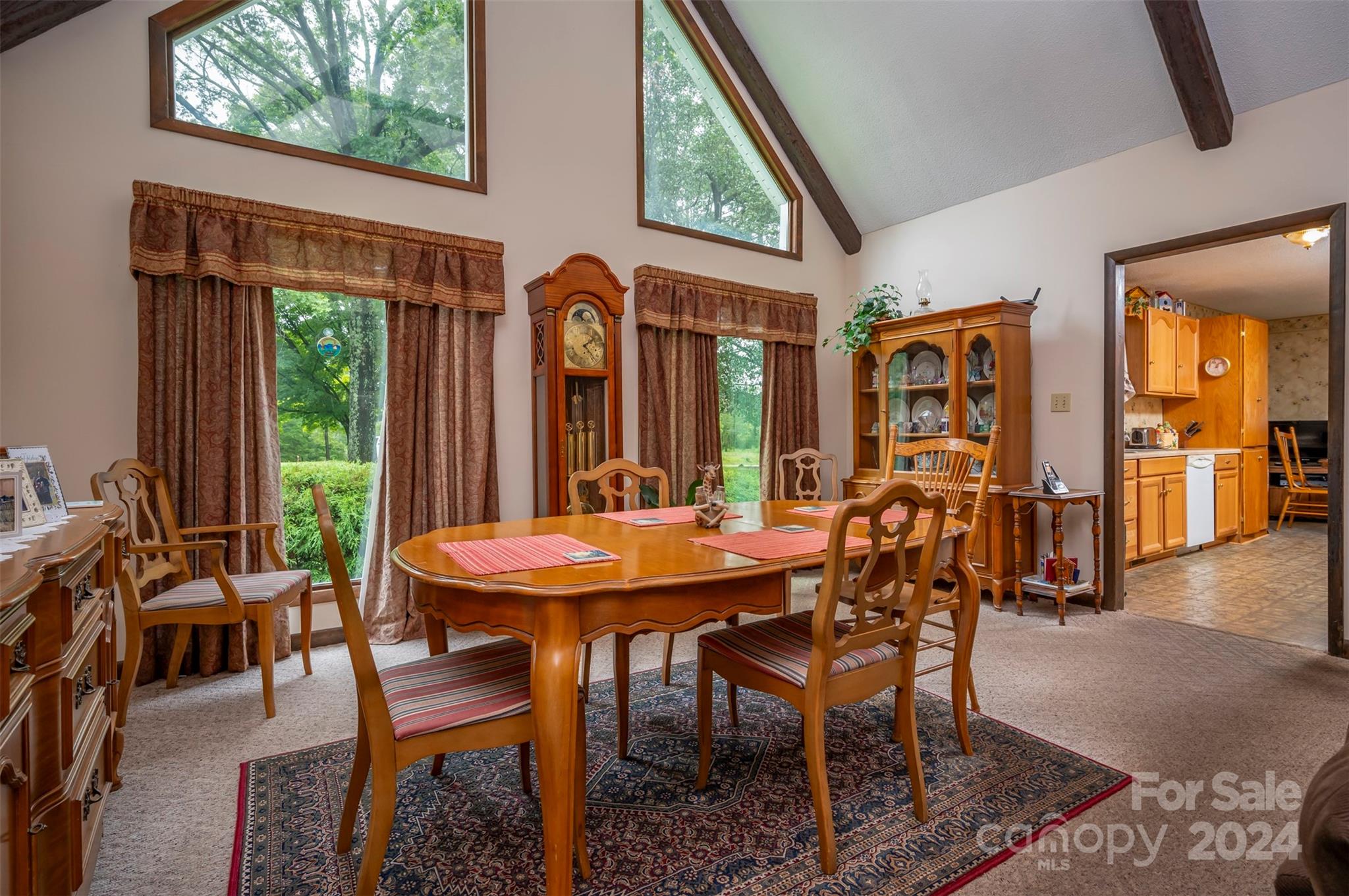 584 Baber Road Rutherfordton, NC 28139 - Photo 8 of 35 a dining room with furniture and window
