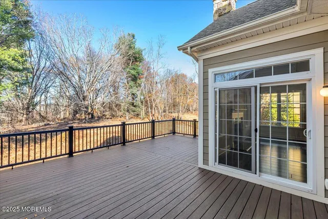a view of a roof deck