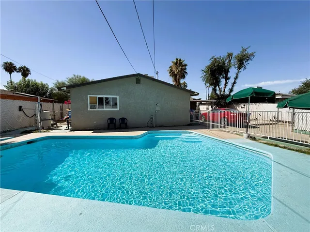 a view of a street with an outdoor space