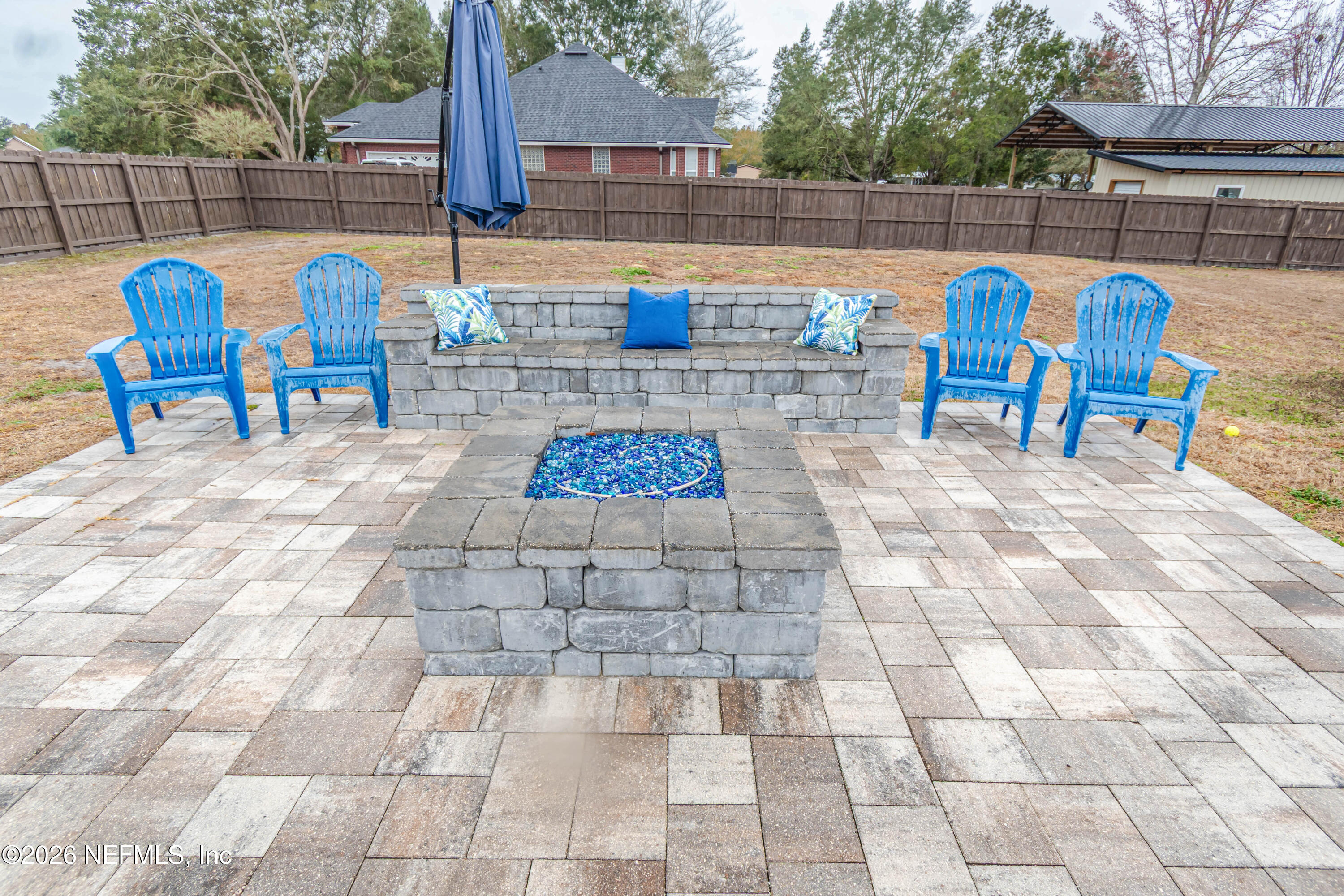 8139 Hunters Ridge South Glen St. Mary, FL 32040 - Photo 46 of 49 a view of outdoor space with seating space