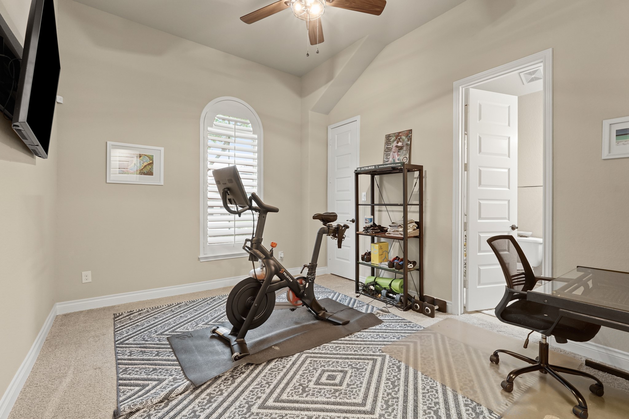 809 Sage Way Lane Friendswood, TX 77546 - Photo 19 of 22 In-Suite Bedroom used as exercise area