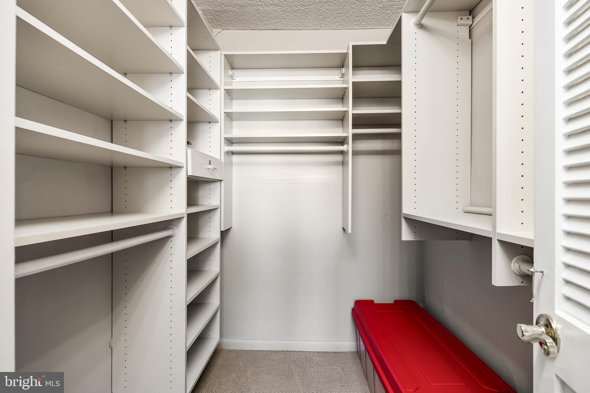 1840 Frontage Road, Unit 404 Cherry Hill, NJ 08034 - Photo 20 of 28 a view of walk in closet with empty racks