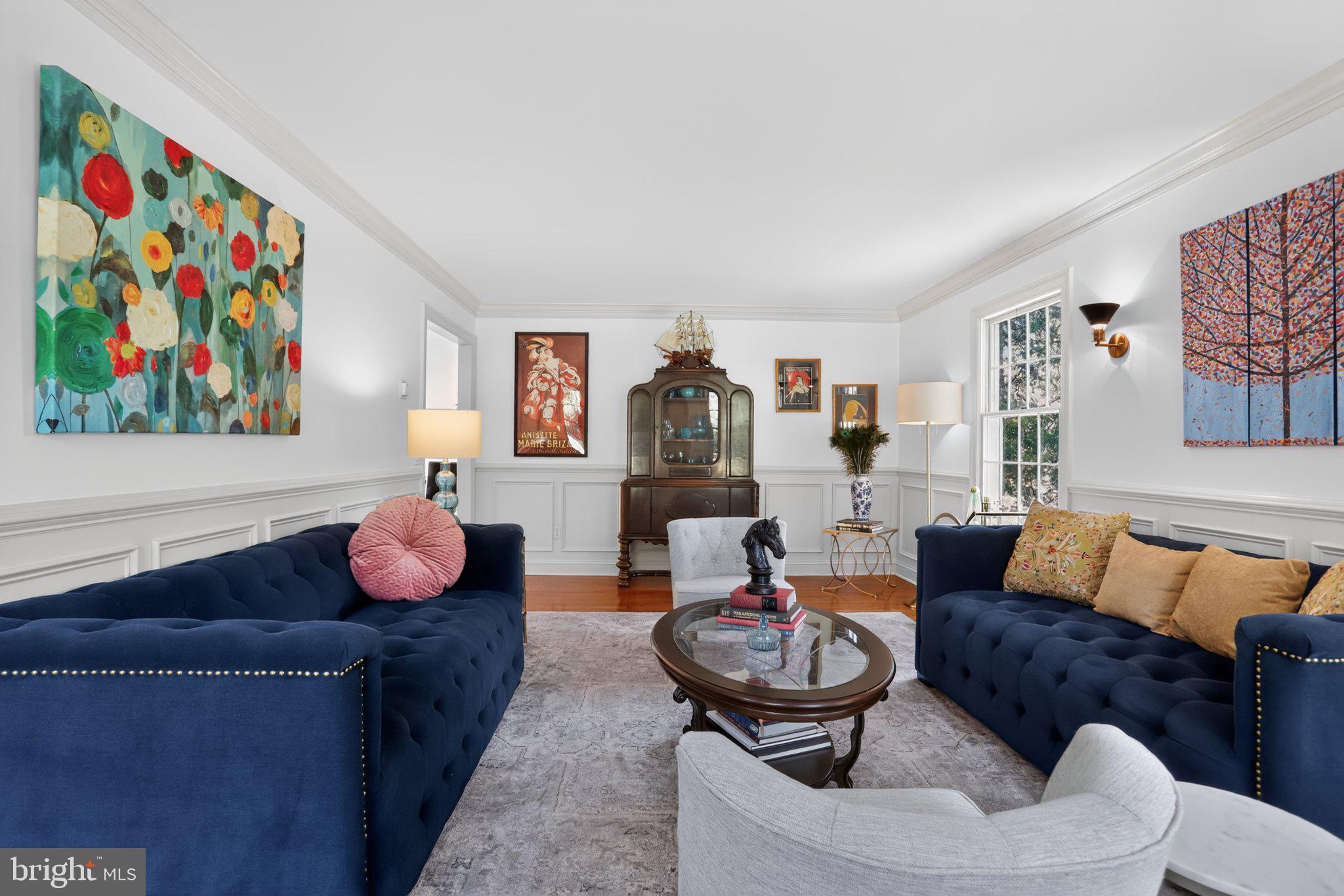 155 Seabrook Road Lambertville, NJ 08530 - Photo 19 of 44 Charming living space with vibrant art.